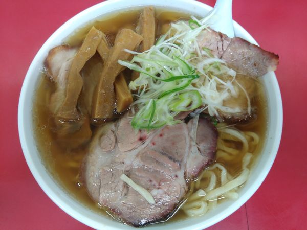 「チャーシューメン＋餃子3コ＋お土産生餃子1人前」@一品香 小山の写真