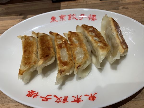 「ラーメン小ライスセット（焼餃子６個）」@東京餃子楼 京橋店の写真