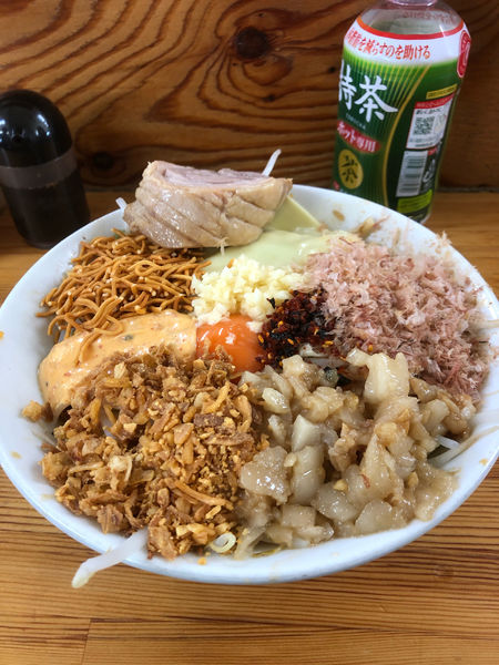 「まぜそば」@ハイマウントの写真