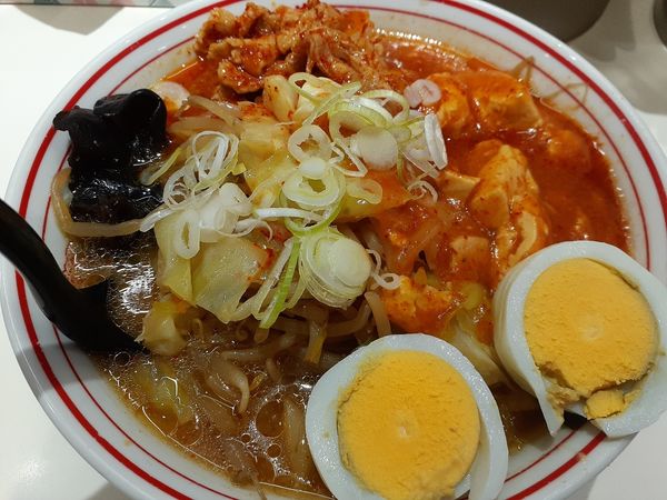 「五目蒙古タンメン＋野菜大盛」@蒙古タンメン中本 横浜店の写真