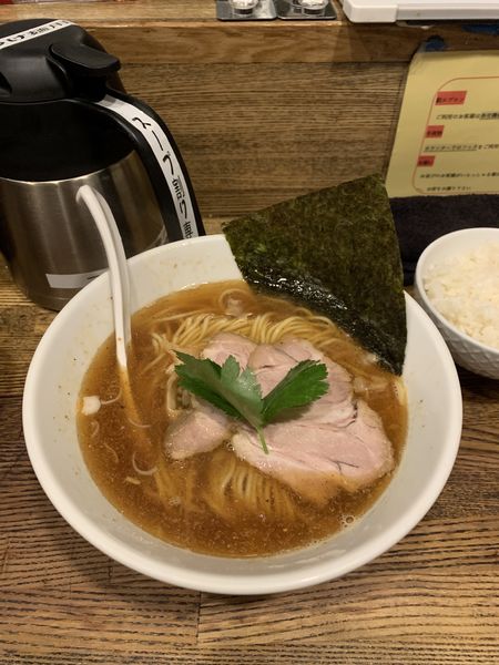 「平子煮干そば」@新橋 纏の写真