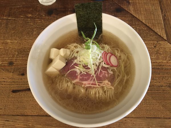 「冷やしラーメン」@ラーメン酒場 晴江戸の写真