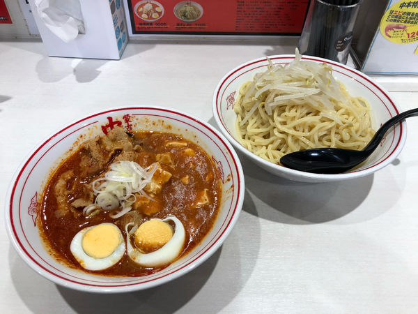 「冷やし五目蒙古タンメン 大盛り　970円」@蒙古タンメン 中本 川崎店の写真