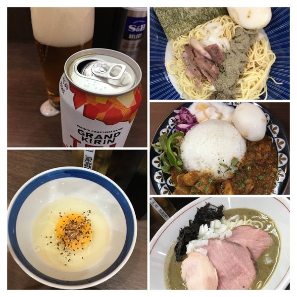 「濃厚煮干ソバ」@Noodle&Spice curry 今日の1番の写真