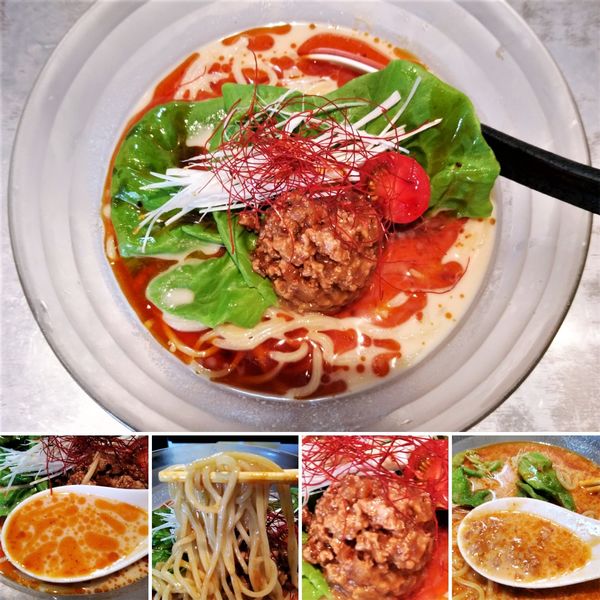 「冷やし担々麺(夏季限定)  950円」@麺 やまらぁの写真