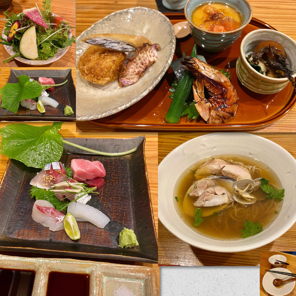「はまぐりの潮soba￥1100・他」@和食と日本酒 大塚・みや穂の写真