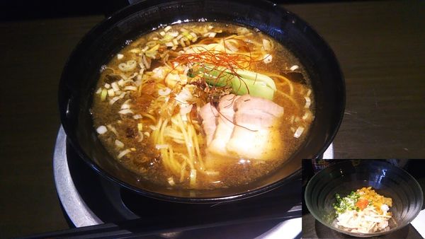 「ニボシソバ+ケイハン」@MENYA☆☆フタツボシの写真