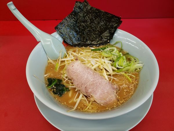 「味噌ネギらーめん」@ラーメン山岡家 太田店の写真