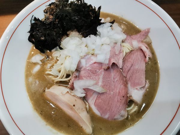 「濃厚煮干ソバ」@Noodle&Spice curry 今日の1番の写真