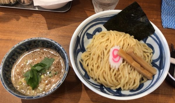「魚介つけ麺850 中盛り無料」@麺屋わおんの写真