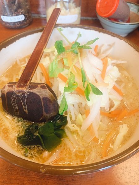 「味噌一やさいラーメン」@味噌一 常盤台店の写真