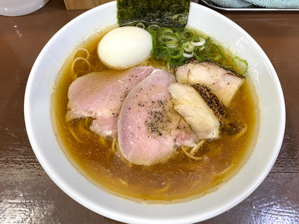 「極み上撰　上煮干」@中華そば うお青の写真