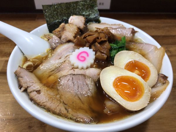 「しょうゆチャーシュー味玉」@オランダ軒の写真