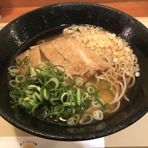 「たぬき（￥380）」@麺亭 しおつるの写真