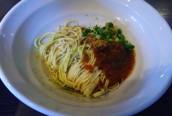 「青唐辛子とガーリックシュリンプの和え玉」@弘明寺丿貫の写真