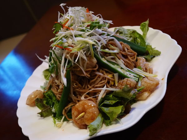 「喰う喰うあえそば（冷）L」@チャイナダイニング 喰う 喰うの写真