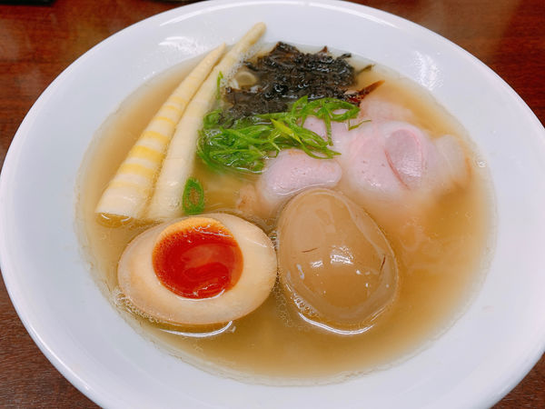 「最後のオリーブいりこ塩」@麺や 睡蓮の写真