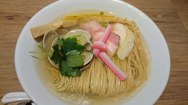 「蛤SOBA 塩」@むぎとオリーブ さいたま新都心店の写真