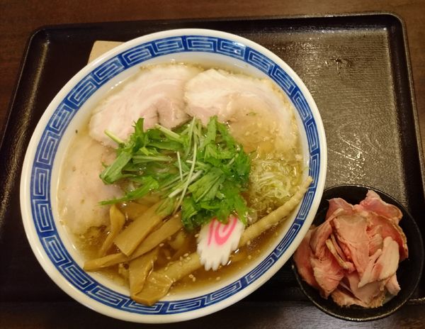 「しょうゆチャーシューめん」@麺匠えにしの写真