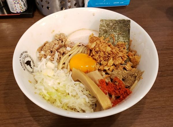 「狼煙まぜそば880円」@狼煙 東大宮店の写真