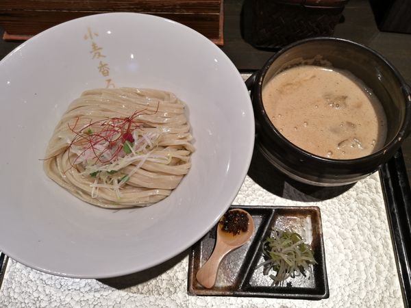 「濃厚味噌つけ麺～牛ホルモンと特製スパイス～」@寄り道 すぐれの写真