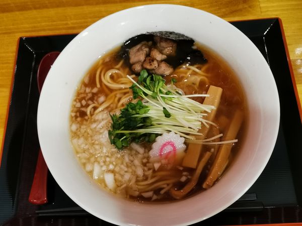 「かもラーメン」@中華そば かもまるの写真