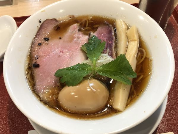 「味玉紀州鴨そば」@燃えよ麺助の写真