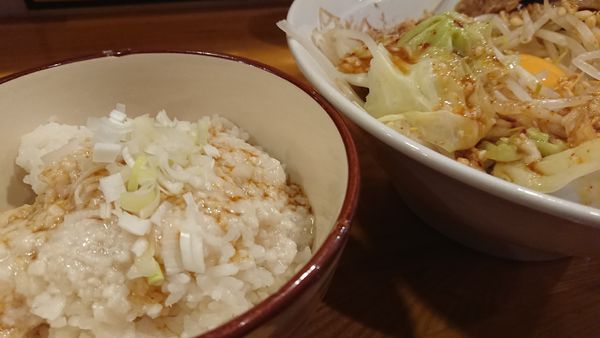 「まぜそば」@麺 たなかの写真