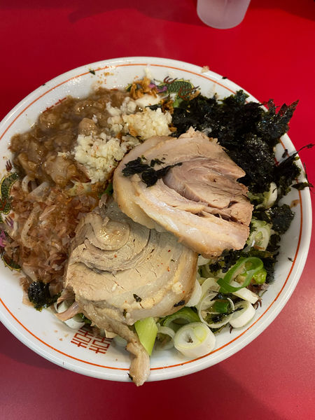 「ラーメン　汁なし」@ラーメン英二の写真