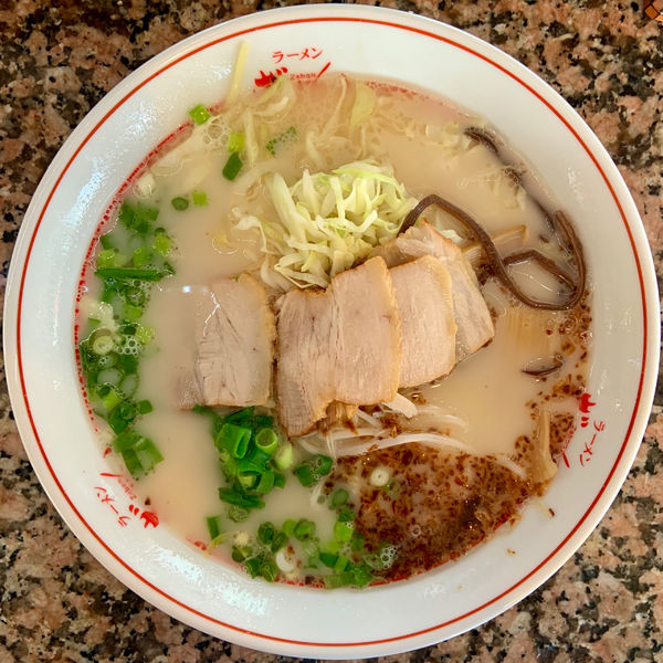 「ざぼんラーメン (850円)」@ざぼんラーメン 与次郎店の写真