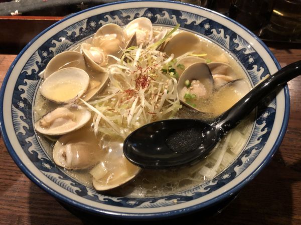 「はまぐりラーメン」@和風楽麺 四代目 ひのでやの写真