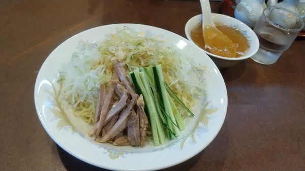 「冷やし葱そば950円」@鶏舎の写真