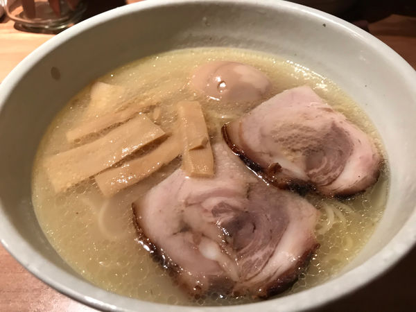 「特選塩清湯麺（ねぎ抜き）」@ジョニーヌードルの写真