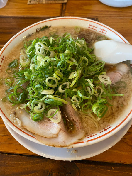「中華そば➕大盛➕麺固め➕背脂追加」@みんなのキッチン 南相馬本店の写真
