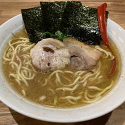 ラーメン大盛り(麺固め、アブラ多め)