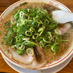 中華そば➕大盛➕麺固め➕背脂追加