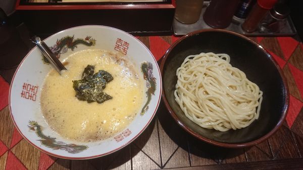「納豆つけめん」@オールドラーメンショップ 逆流の写真