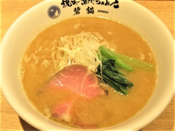 「焼きあご煮干し塩らぁめん（780円）」@焼あご煮干しらぁめん 碧猫の写真