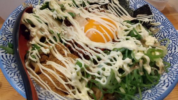 「冷やし台湾まぜそば（限定・980円）＋大盛無料」@自家製麺 竜葵の写真