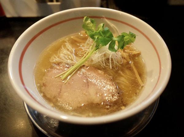 「柳麺 塩…770円・三彩飯…350円」@麺坊 炗の写真