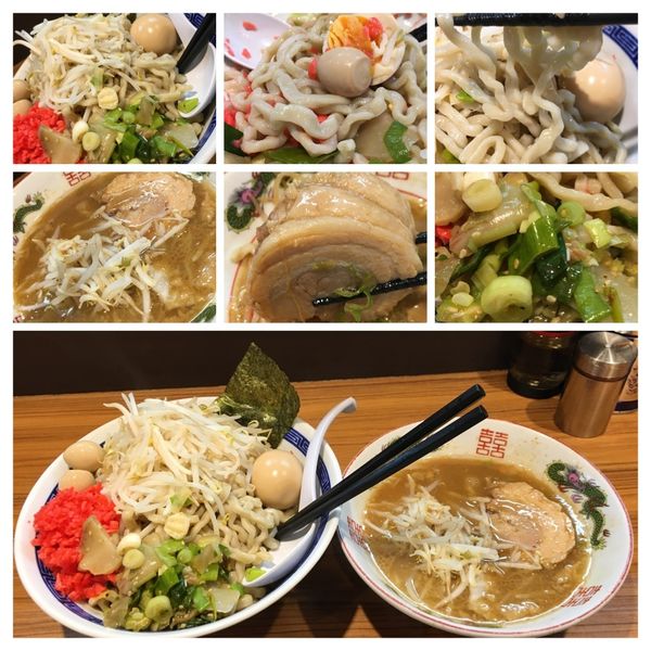 「つけ麺倍盛り」@びんびん豚の写真