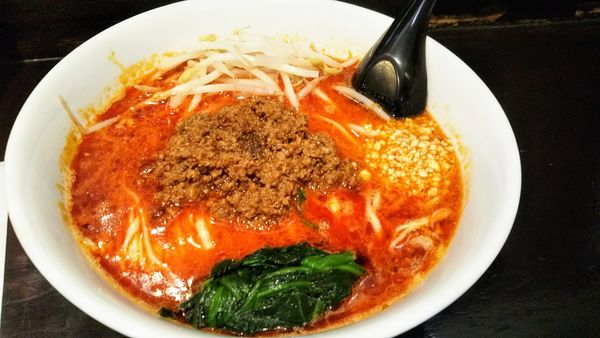 「担担麺」@自家製麺ほうきぼし 神田店の写真