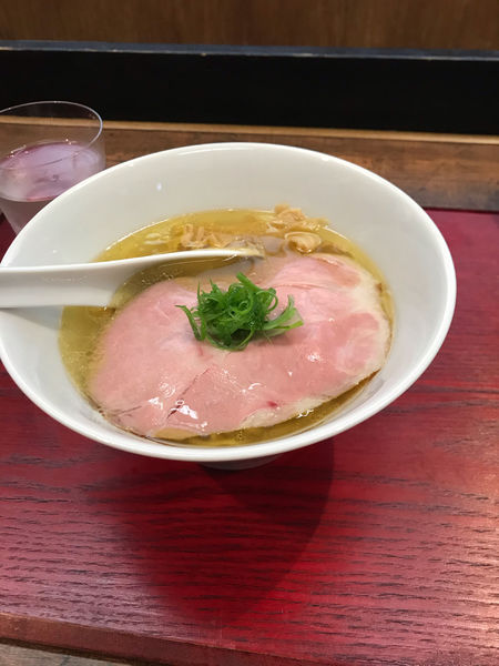 「塩蕎麦＋肉飯」@神保町黒須の写真