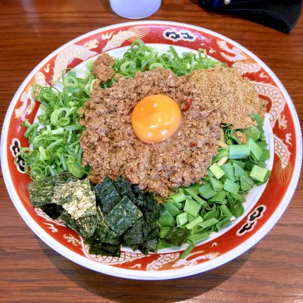 「台湾まぜそばの大盛り。￥880。」@ラーメンかなやの写真