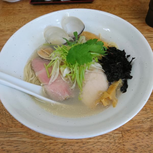 「貝塩拉麺」@麺屋 心羽の写真