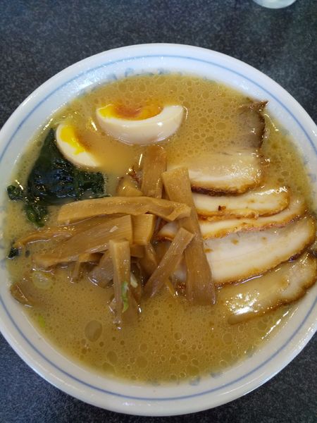 「チャーシューメン（味玉付き）」@ラーメン 前田家の写真