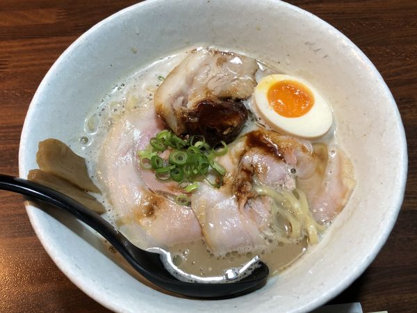 「鶏とんこつラーメン」@麺屋 船橋の写真