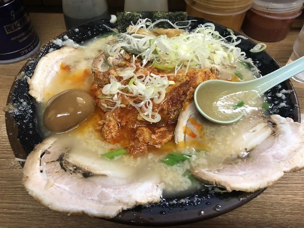 「トリプル」@屋台ラーメンとんこつ貴生 稔台店の写真