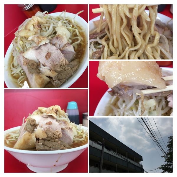 「小豚ラーメン」@ラーメン二郎 大宮公園駅前店の写真