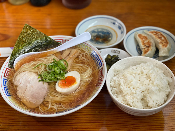 「満腹セット」@日の出製麺所の写真